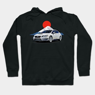 Impreza Fuji JDM Japan Print Hoodie